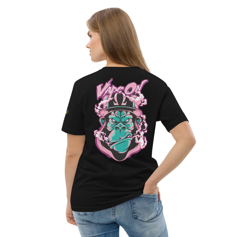 GORILLA VAPE ON unixes cotton t-shirt