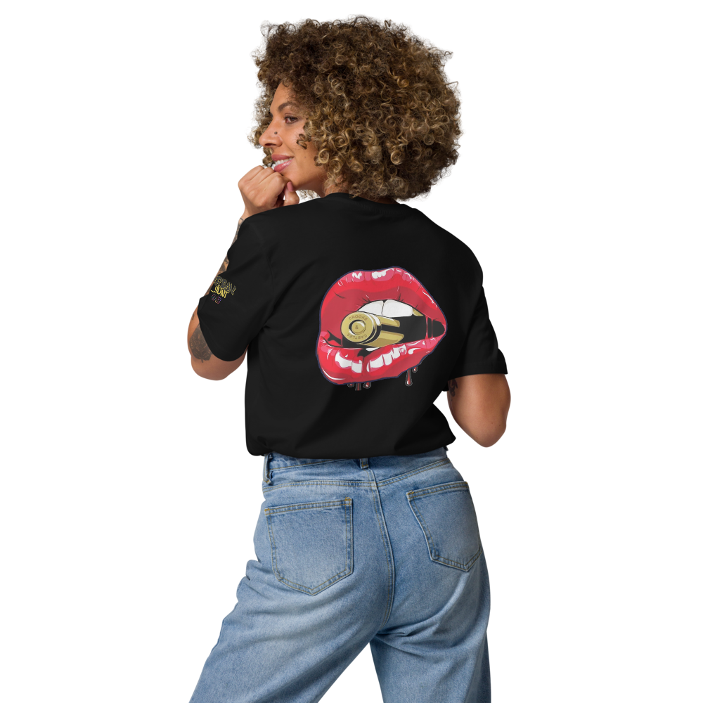 BULLET KISS unixes cotton t-shirt