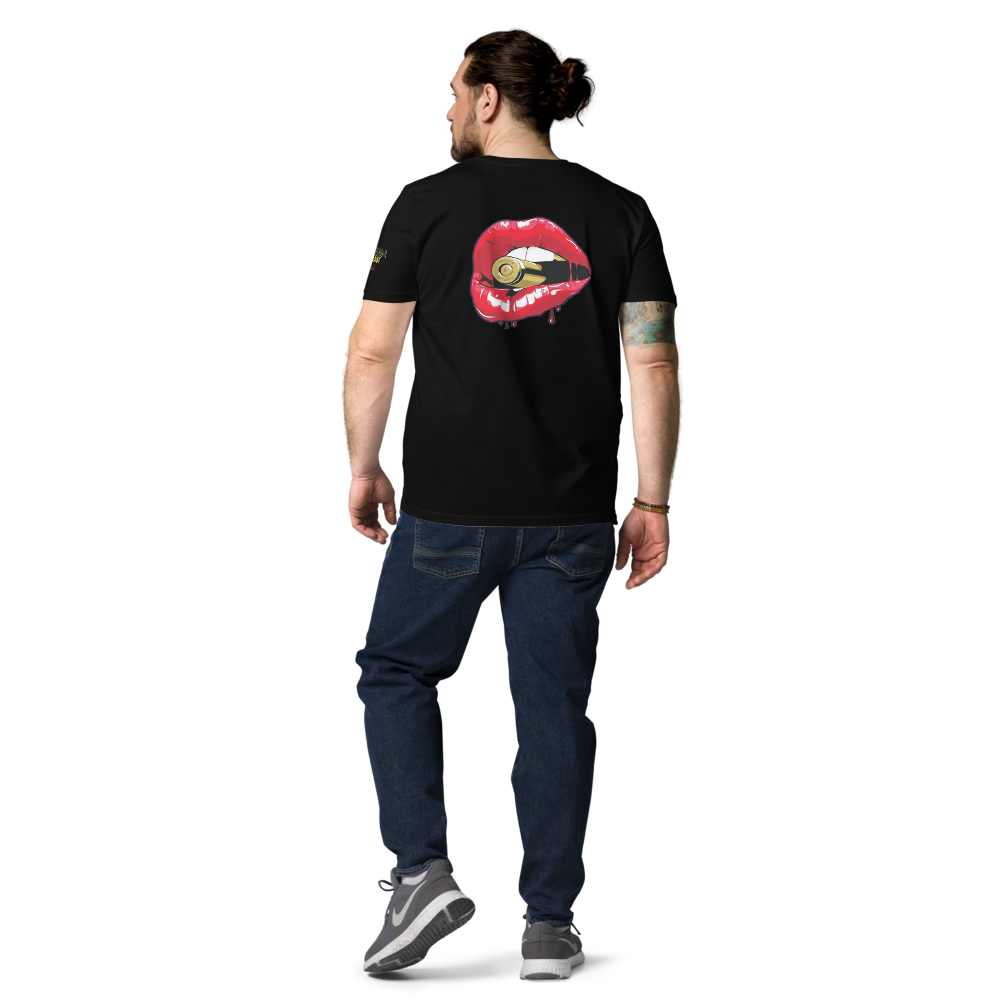 BULLET KISS unixes cotton t-shirt