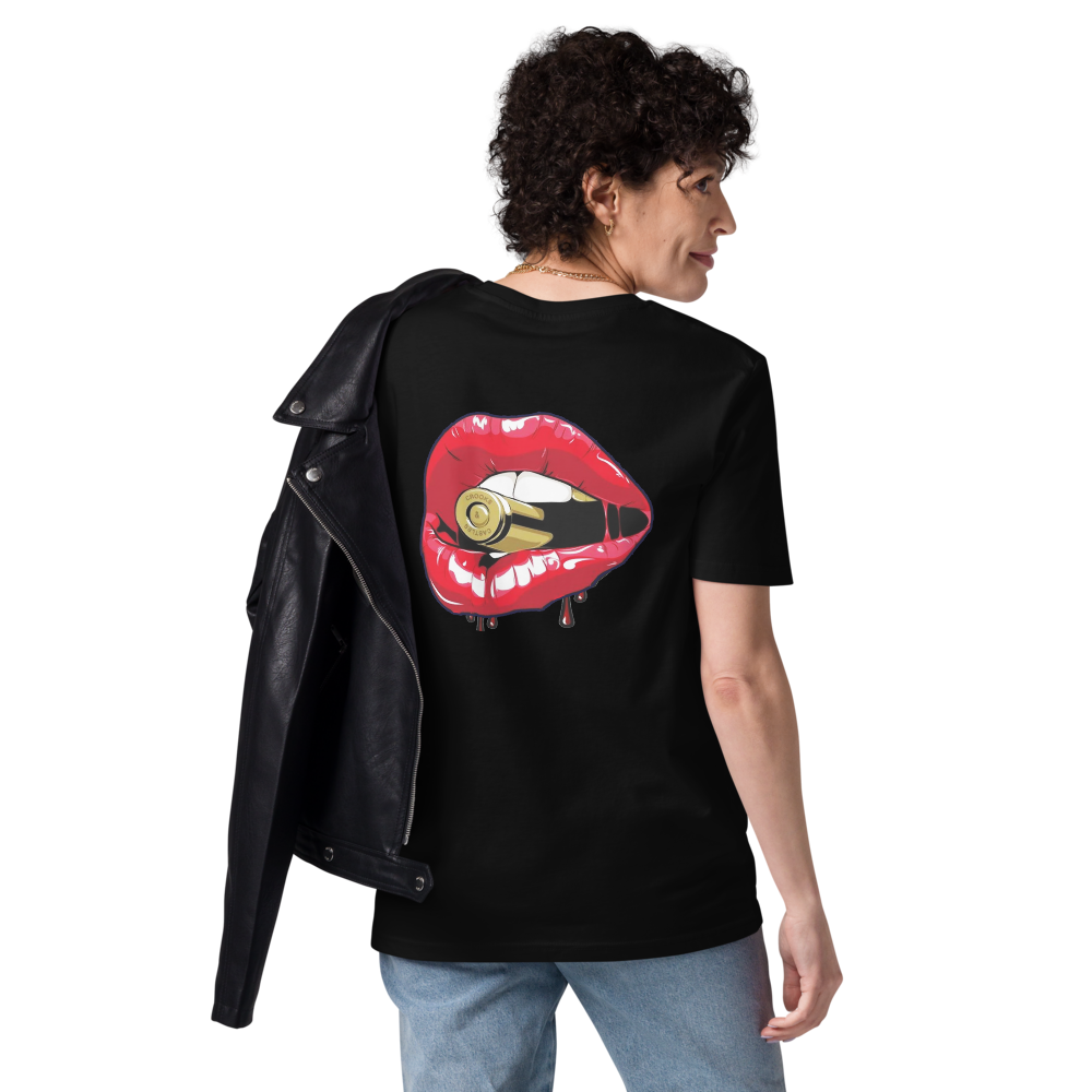 BULLET KISS unixes cotton t-shirt
