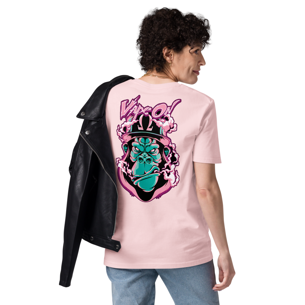 GORILLA VAPE ON unixes cotton t-shirt