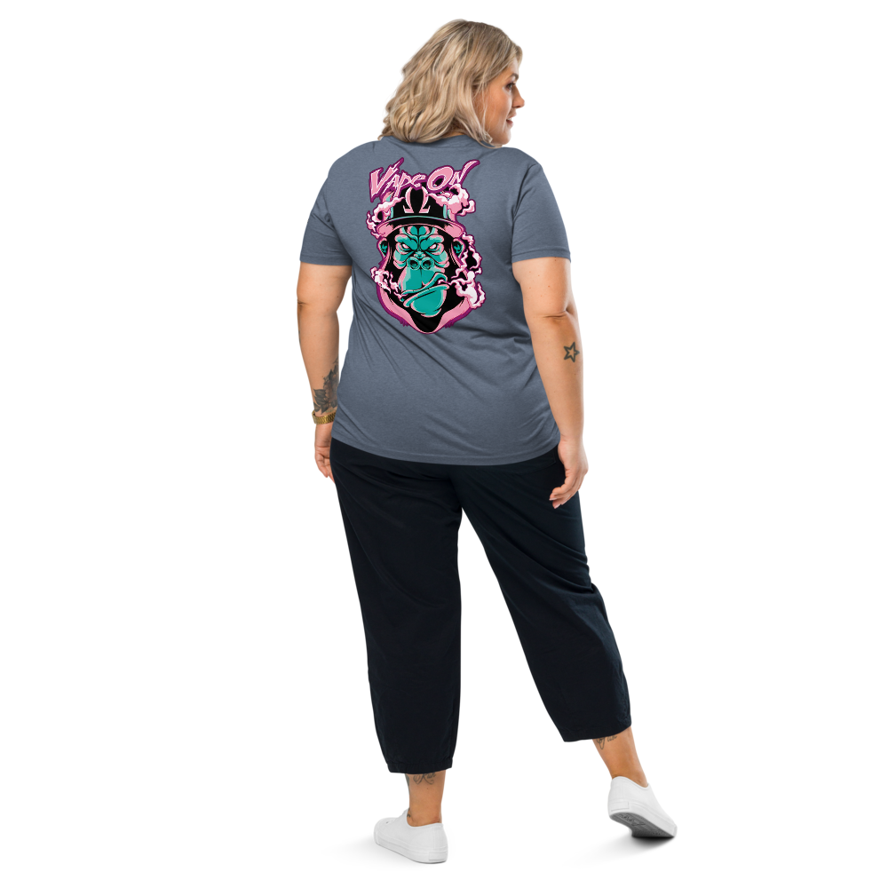GORILLA VAPE ON unixes cotton t-shirt