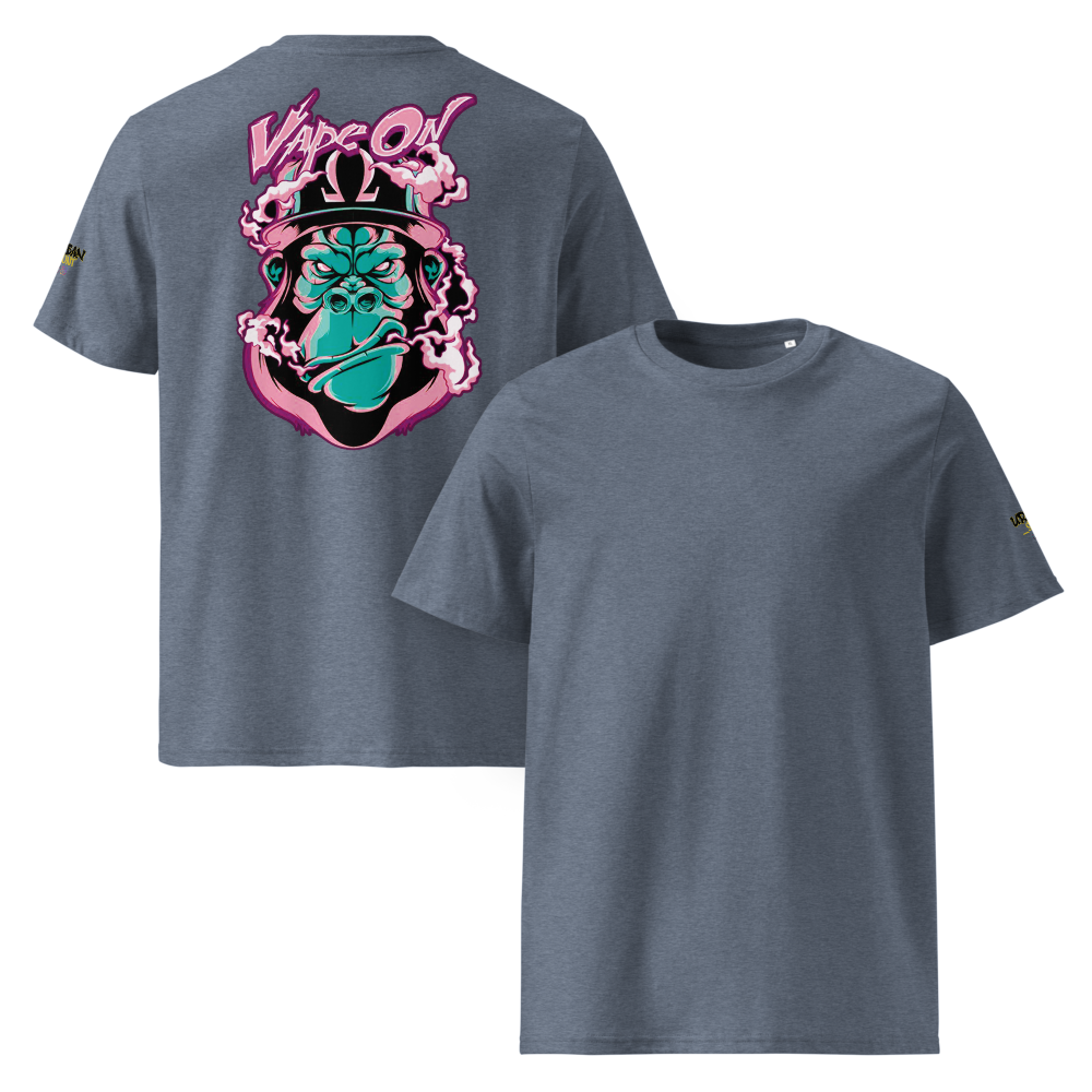GORILLA VAPE ON unixes cotton t-shirt