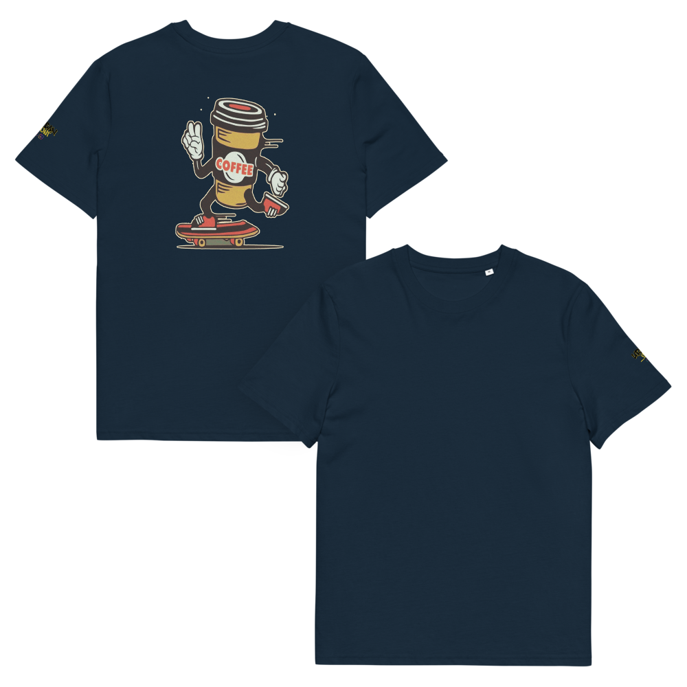 COFFE PATIN  unixes cotton t-shirt