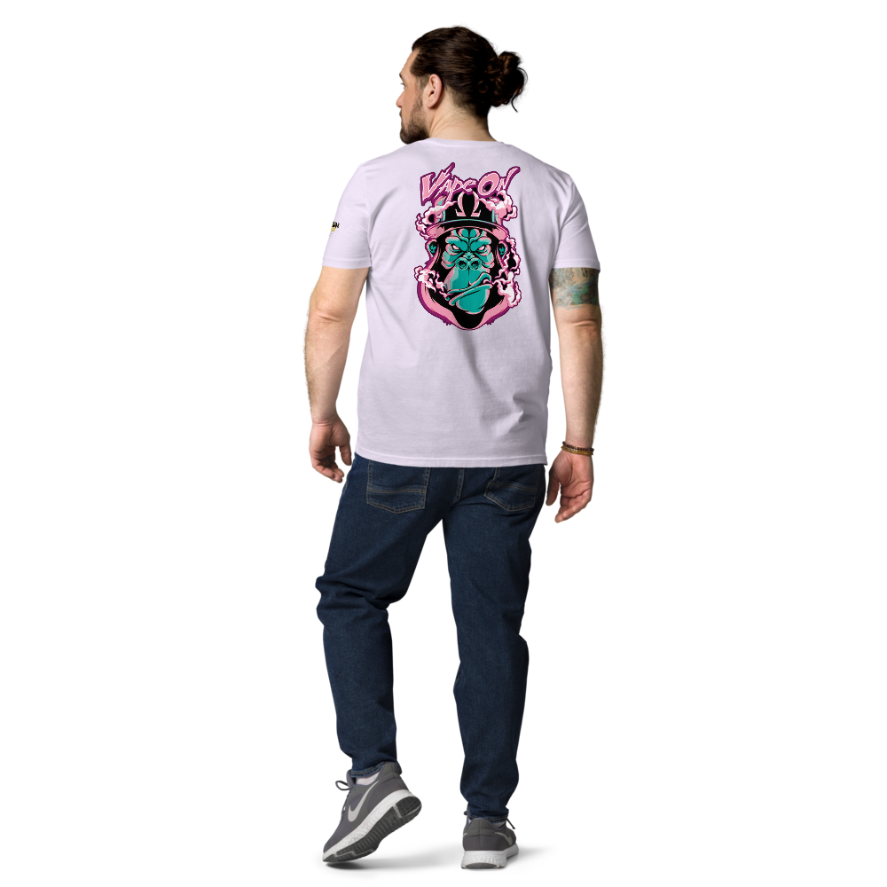 GORILLA VAPE ON unixes cotton t-shirt