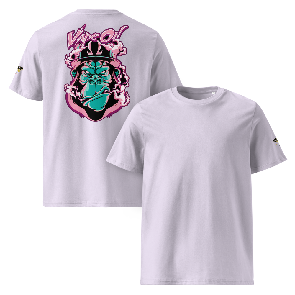 GORILLA VAPE ON unixes cotton t-shirt