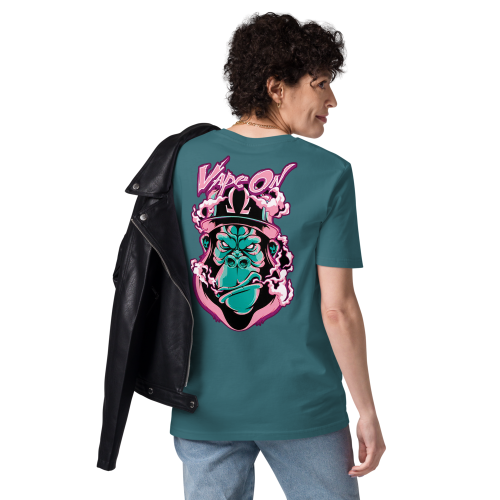 GORILLA VAPE ON unixes cotton t-shirt