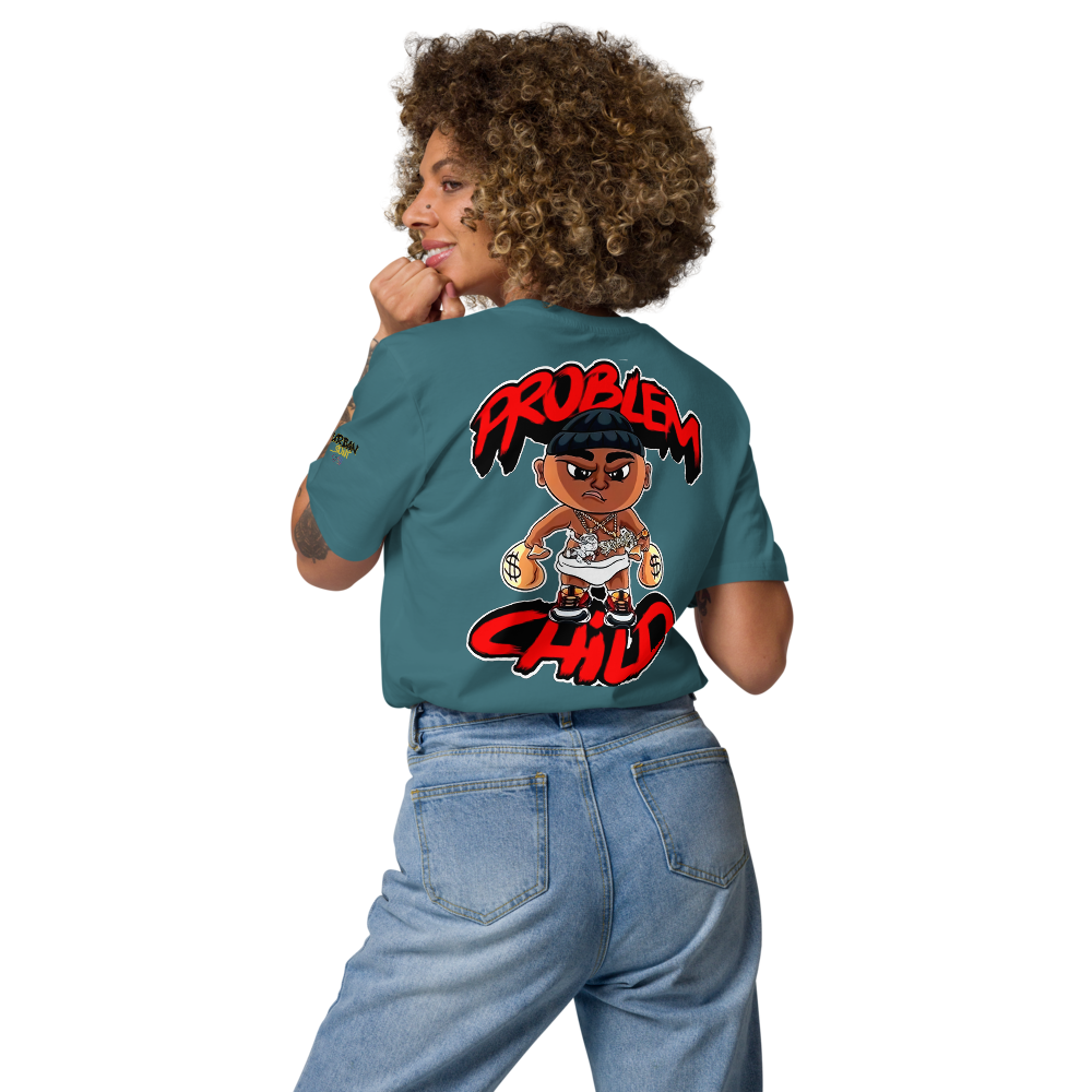 CHILD PROBLEM unixes cotton t-shirt
