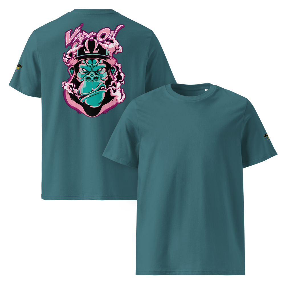 GORILLA VAPE ON unixes cotton t-shirt