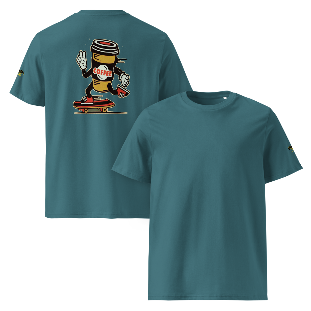 COFFE PATIN  unixes cotton t-shirt