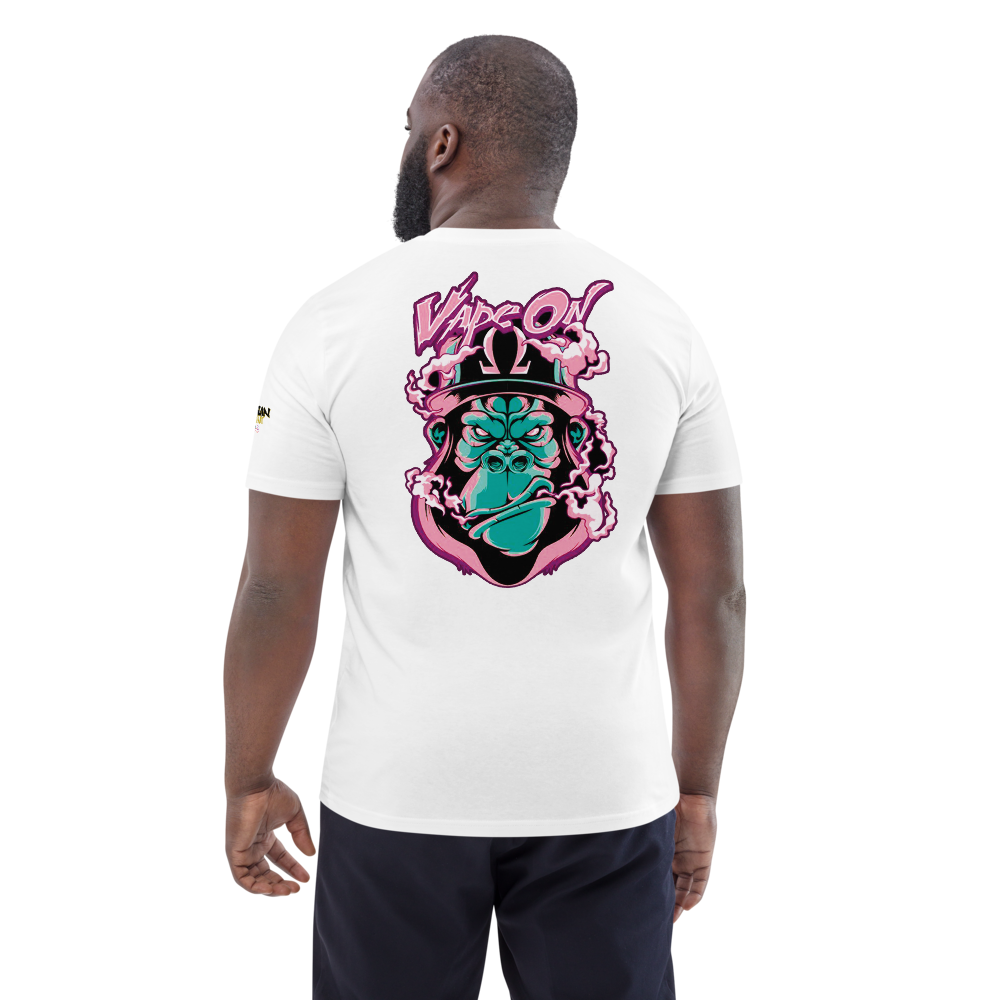 GORILLA VAPE ON unixes cotton t-shirt