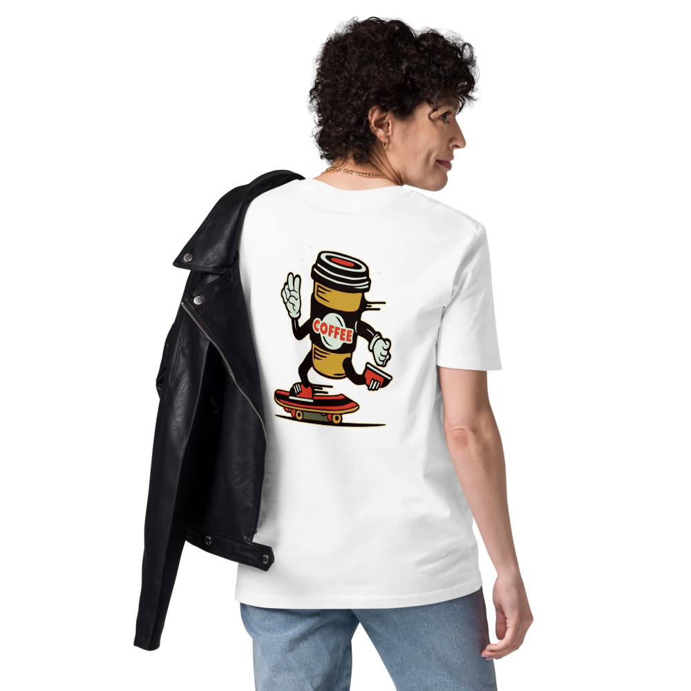 COFFE PATIN  unixes cotton t-shirt